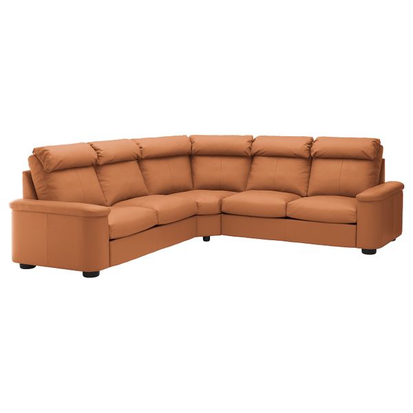 5-местный угловой диван, Гранн/Бумстад золотисто-коричневый IKEA LIDHULT ЛИДГУЛЬТ 492.579.75 - фото 1