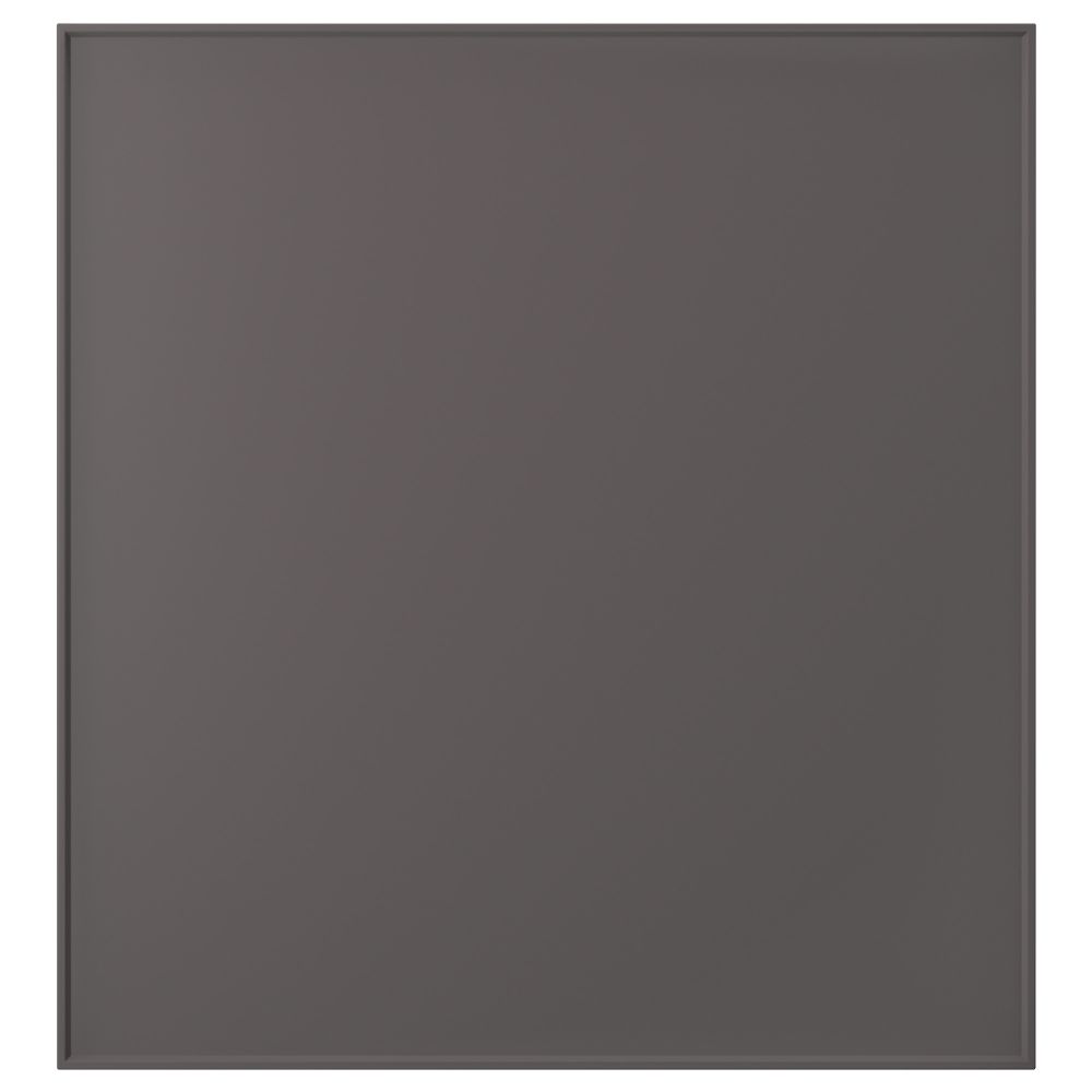 Дверь ГРУНДСВИКЕН, темно-серый (60x64 см) - схема-чертеж с размерами