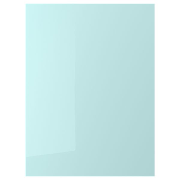 Дверь, 60x80 см, глянцевый светлая бирюза IKEA JÄRSTA 604.699.85 - фото 1