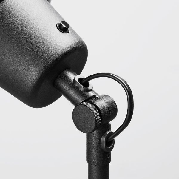 Торшер, черный IKEA SKURUP СКУРУП 903.566.23 - схема-чертеж с размерами