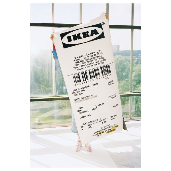 IKEA, дополнительный ракурс - схема-чертеж с размерами