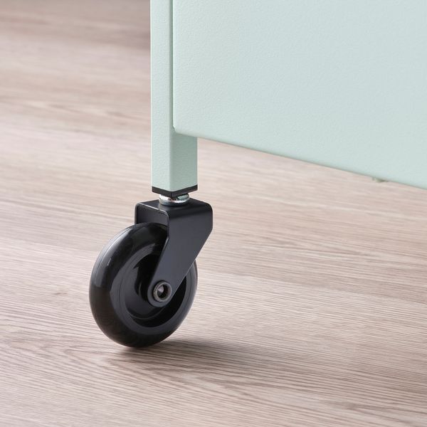 Тележка, 50.5x30x83 см, бледно-зеленый IKEA NISSAFORS НИССАФОРС 905.319.57 - фото 7