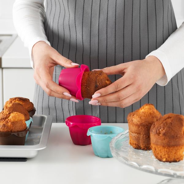 Формочка для выпечки, разные цвета IKEA SOCKERKAKA СОККЕРТАКА 703.935.27 - фото 4