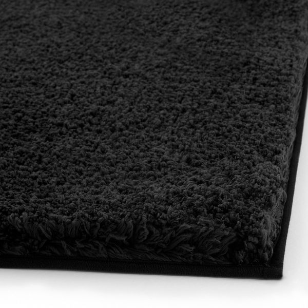 Коврик для ванной, темно-серый 65x100 см IKEA ALMTJÄRN АЛЬМТЬЕРН 204.922.14 - схема-чертеж с размерами