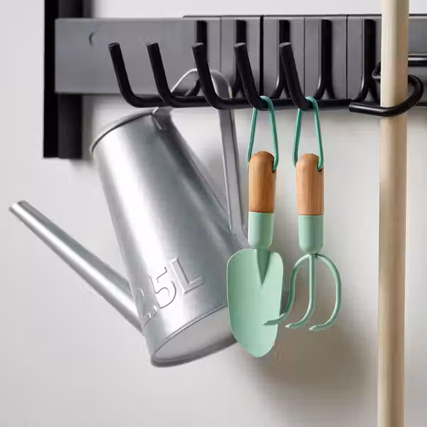 LÄRKAR Набор садовых инструментов, 2 предм - береза/маленький светло-зеленый - фото 2