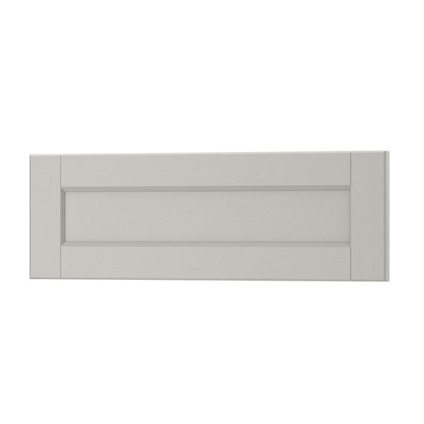 Фронтальная панель ящика ЛЕРХЮТТАН, светло-серый - схема-чертеж с размерами