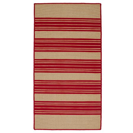 Ковер, безворсовый ВИНТЕР 2016, неокрашенный, красный (80x150 см)