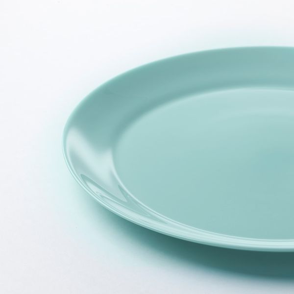 Тарелка, светлая бирюза 25 см IKEA BESEGRA БЕСЕГРА 704.105.60 - фото 2