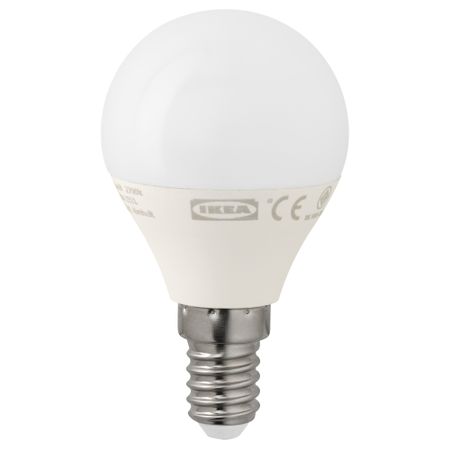 Светодиод E14 200 лм ЛЕДАРЕ, шаровидный шарообразный молочный
