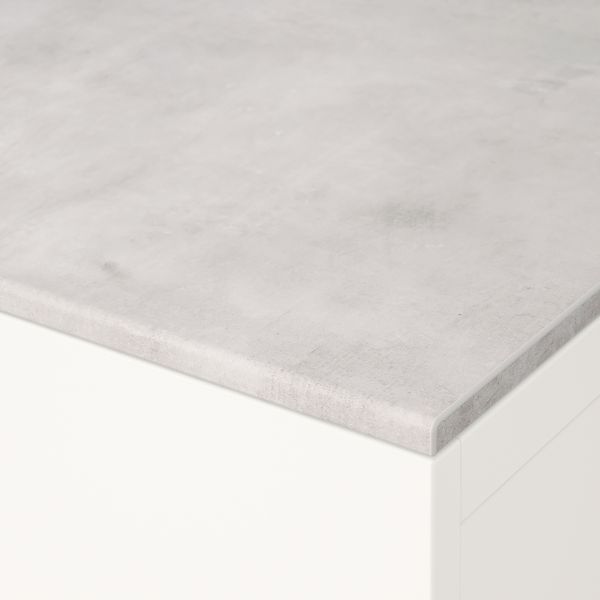 Верхняя панель, под бетон/светло-серый 120x42 см IKEA BESTÅ БЕСТО 204.444.02 - фото 3