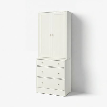 HAVSTA Комбинация для хранения с ящиками - белый 81x47x212 см