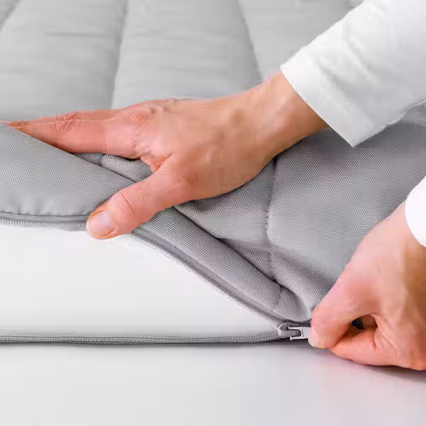 LYCKSELE MURBO Матрас 140x188 см - схема-чертеж с размерами