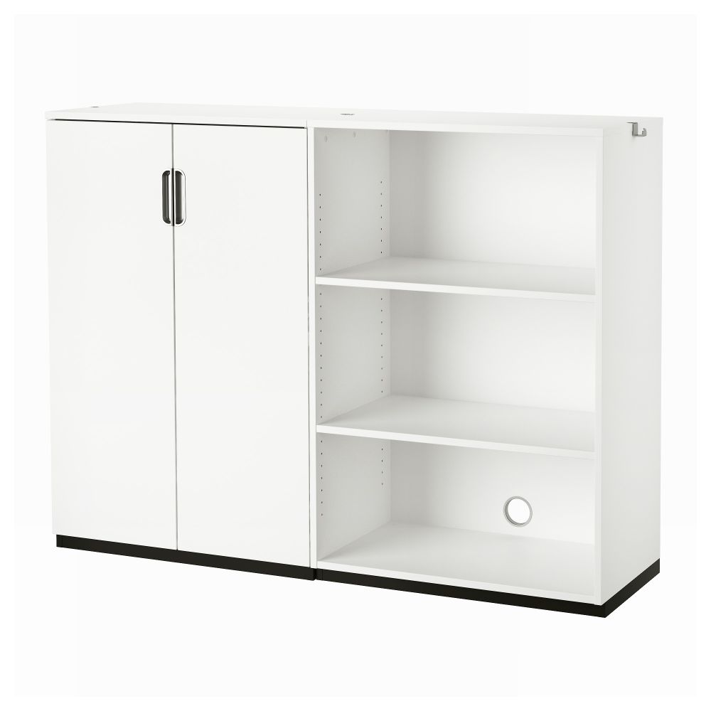 Комбинация для хранения ГАЛАНТ, белый (160x120 см) - схема-чертеж с размерами