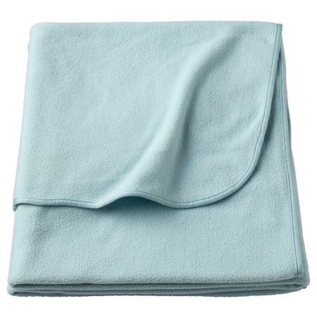 Плед СКУГСКЛОКА, голубой (130x170 см)