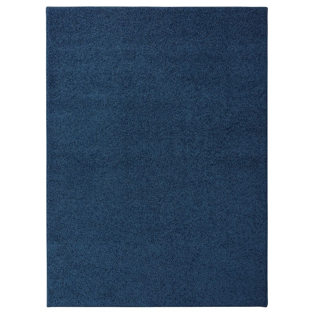 Ковер, длинный ворс АЛЛЕРСЛЕВ, темно-синий (133x180 см) - фото 1