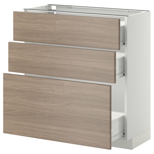 IKEA, вид спереди - схема-чертеж с размерами