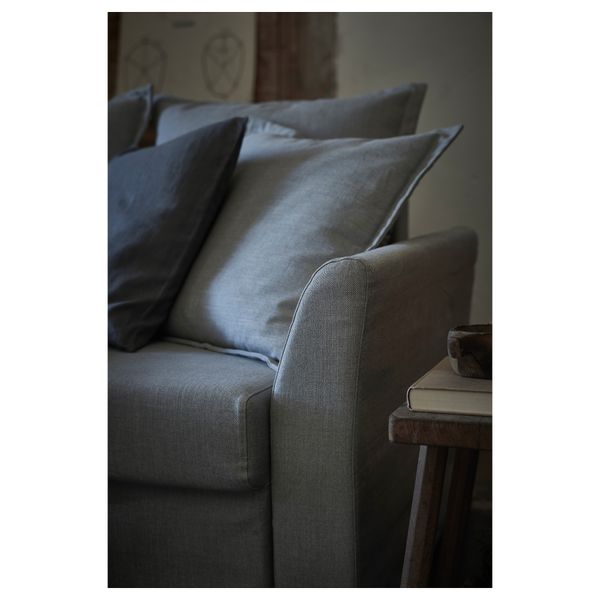 Диван-кровать угловой, Nordvalla классический серый IKEA STOCKHOLM СТОКГОЛЬМMSUND ХОЛЬМСУНД 791.507.46 - фото 12