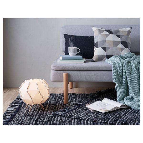 Ковер, безворсовый, ручная работа темно-серый, 170x240 см IKEA KÖPENHAMN КОПЕНГАГЕН 503.745.58 - фото 5