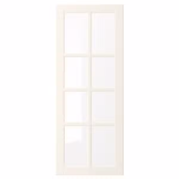 BODBYN Стеклянная дверь - белый с оттенком 40x100 см - фото 1