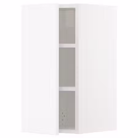 METOD Навесной шкаф с полками - белый/Veddinge белый 30x60 см