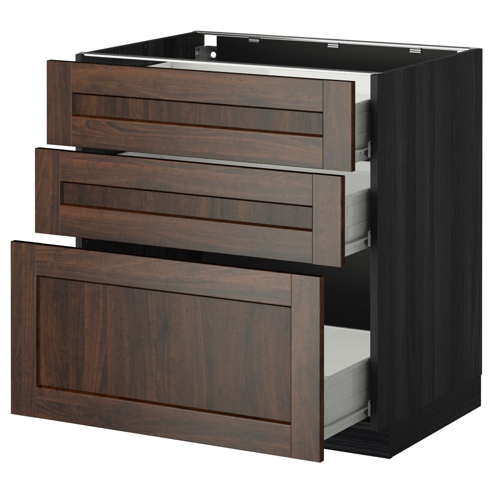 IKEA, вид спереди - схема-чертеж с размерами