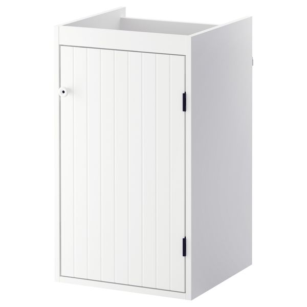 Шкаф под раковину с 1 дверцей СИЛВЕРОН, белый (40x38x68 см) - фото 1