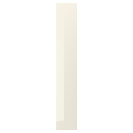 Накладная панель, глянцевый светло-бежевый, 39x240 см IKEA VOXTORP ВОКСТОРП 003.211.38