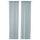 Гардины, 2 шт., светлый серо-бирюзовый 145x300 см IKEA HILJA ХИЛЬЯ 105.128.49