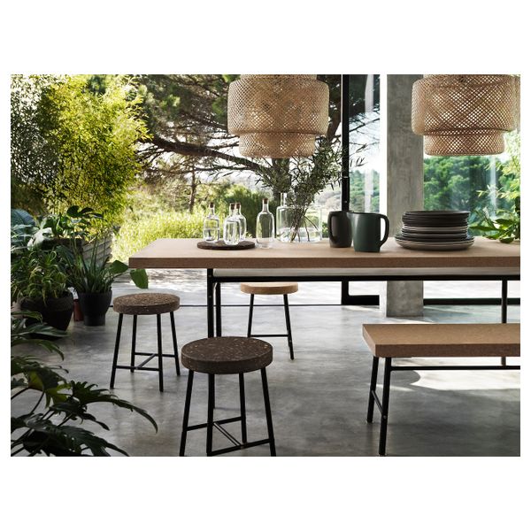 Подвесной светильник, бамбук/ручная работа IKEA SINNERLIG СИННЕРЛИГ 403.877.35 - фото 3