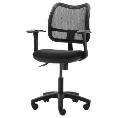 Рабочее кресло на колесах ОДФИН, черный