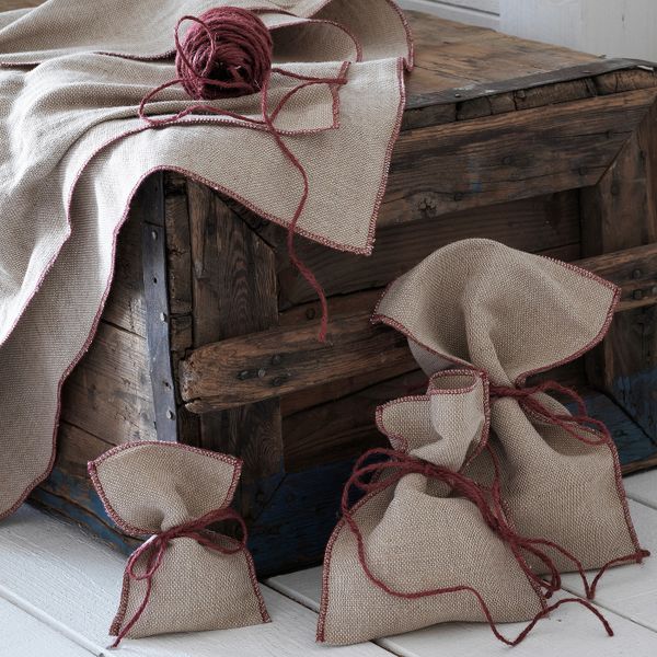 Подарочная упаковка, 4 шт., джут неокрашенный IKEA VINTER 2020 ВИНТЕР 2020 704.759.38 - схема-чертеж с размерами