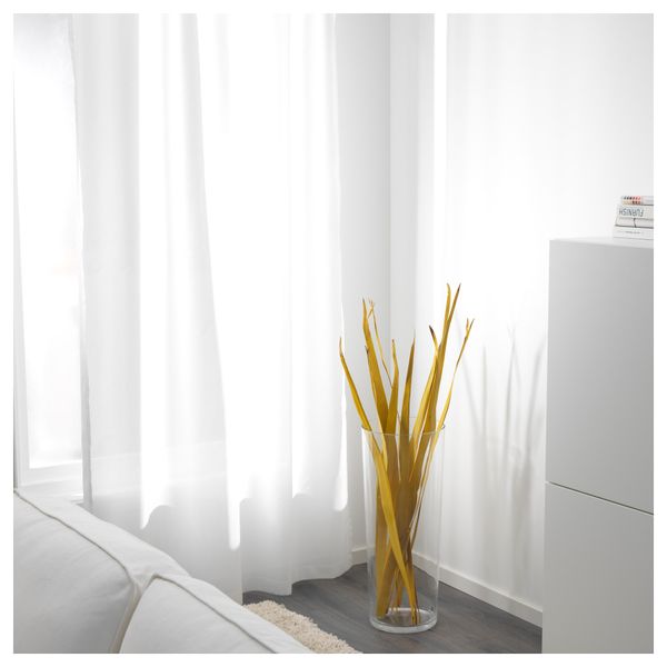 Сухой букет ТОРКА, пальмовый лист разные цвета (114 см) - схема-чертеж с размерами