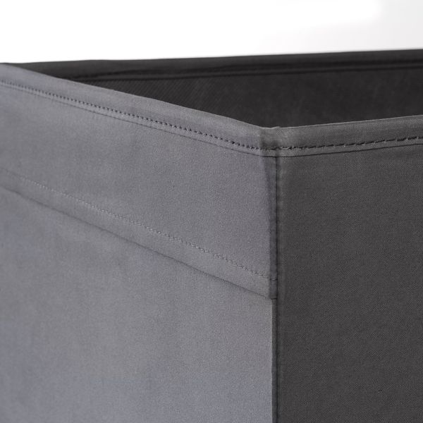 Коробка, темно-серый 33x38x33 см IKEA DRÖNA ДРЁНА 004.439.79 - фото 3