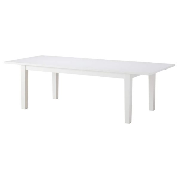Раздвижной стол, белый 201/247/293x105 см IKEA STORNÄS СТУРНЭС 802.831.99 - фото 2