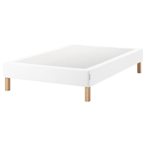 Реечное основание матраса с ножками, 140x200 см, белый IKEA ESPEVÄR 892.081.05 - фото 1
