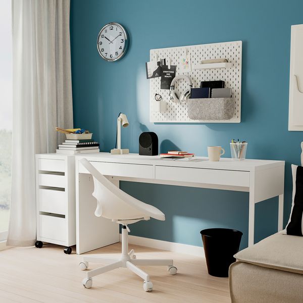 MICKE Письменный стол - белый 142x50 см - фото 2