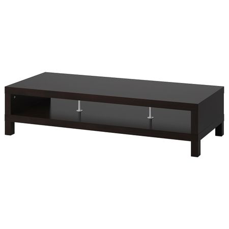 Тумба под ТВ, черно-коричневый 149x55x35 см IKEA LACK ЛАКК 803.795.21
