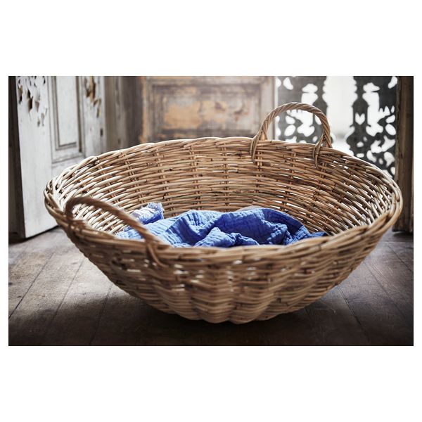 Корзина с ручками ТЭНКВЭРД, ротанг - фото 3