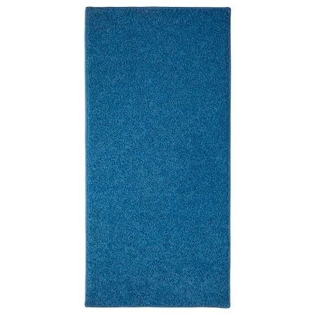 Ковер, длинный ворс АЛЛЕРСЛЕВ, голубой (57x120 см)