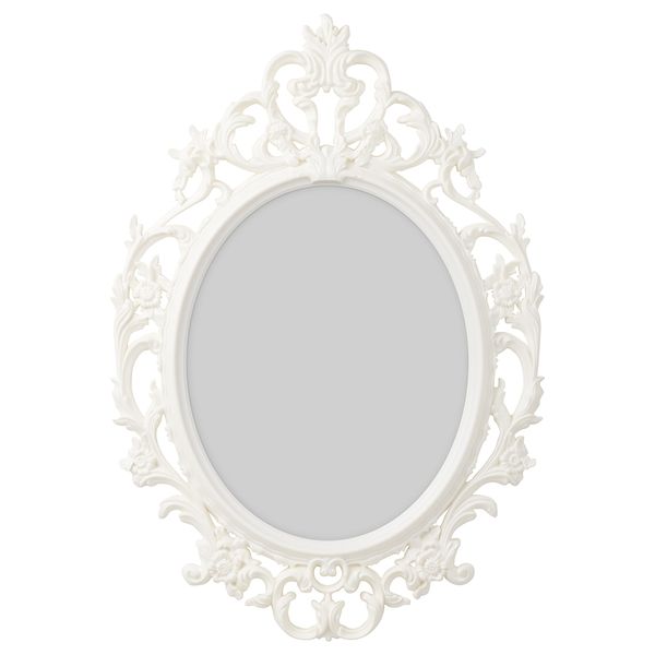 Рама УНГ ДРИЛЬ, овал, белый (40x50 см) - схема-чертеж с размерами