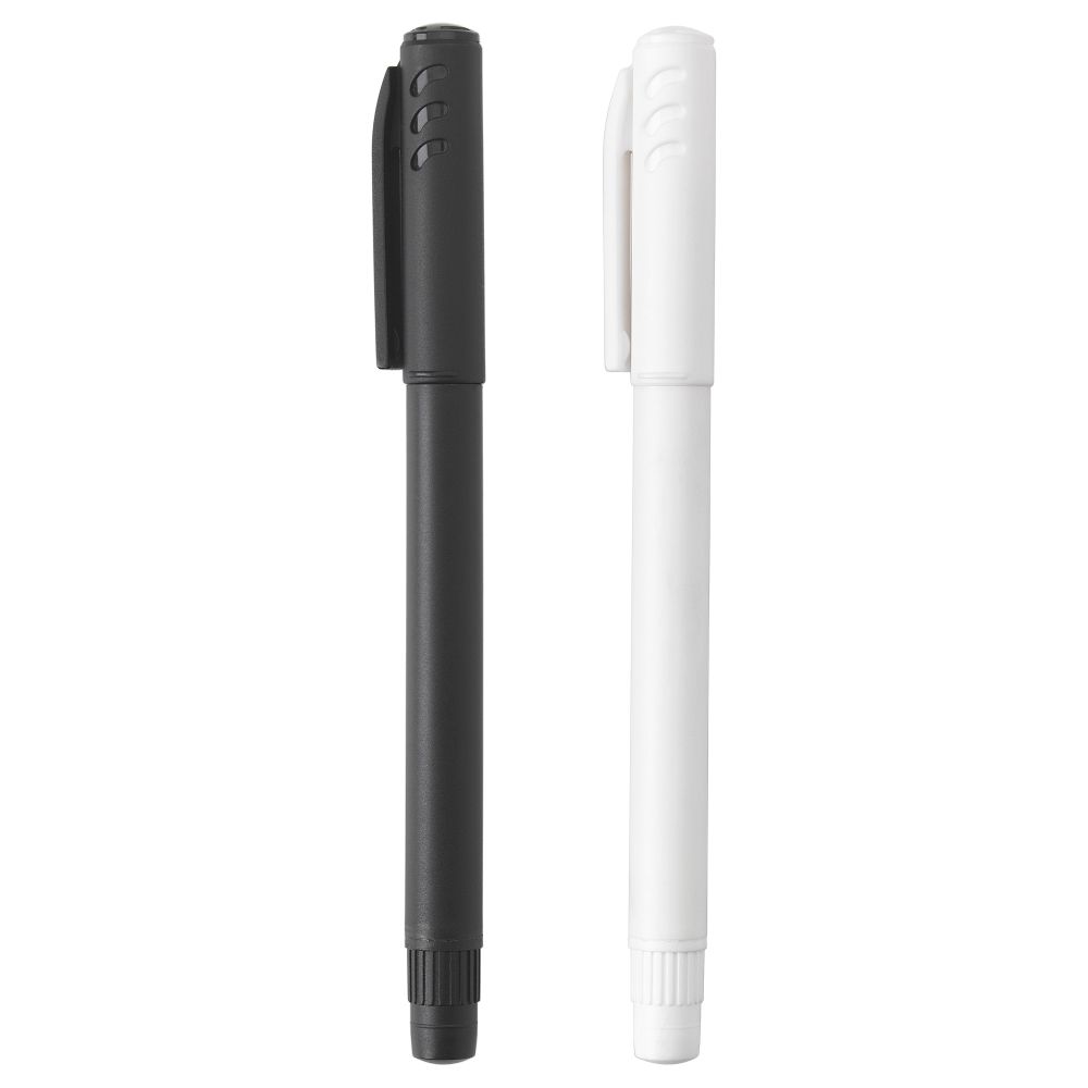 Фломастер ХЭМСМАК, белый, черный - фото 1