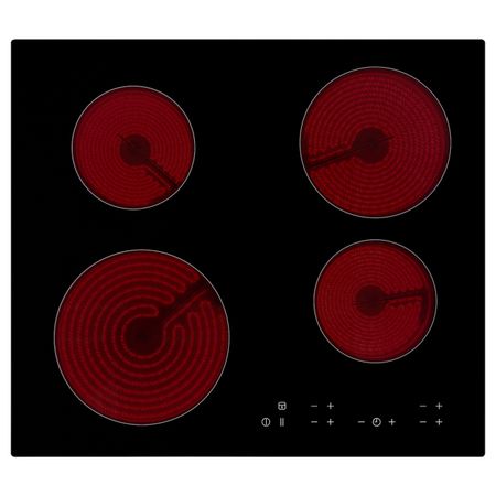 Варочная панель стеклокерамика, черный 59 см IKEA MATMÄSSIG МАТМЭССИГ 203.688.27