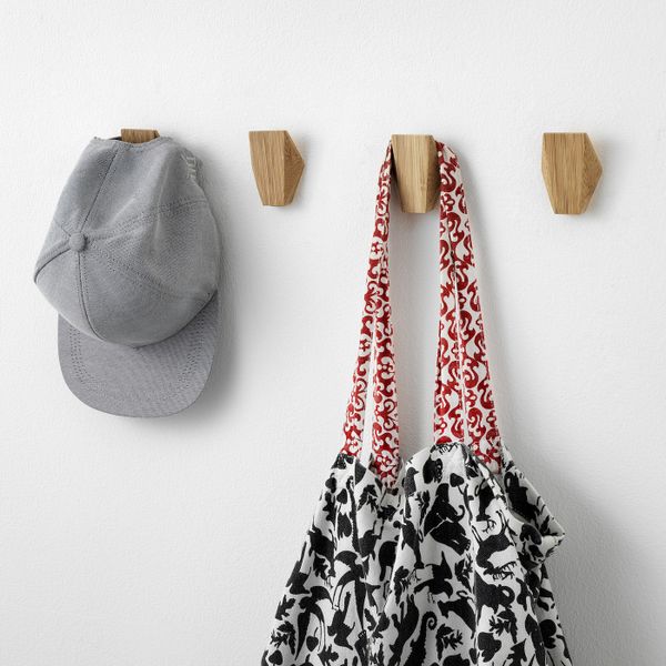 Крючок, бамбук 5.4x7 см IKEA СКУГГИС 203.610.91 - фото 3