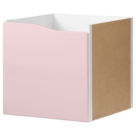 Вставка с дверцей, бледно-розовый 33x33 см IKEA KALLAX КАЛЛАКС 205.146.64