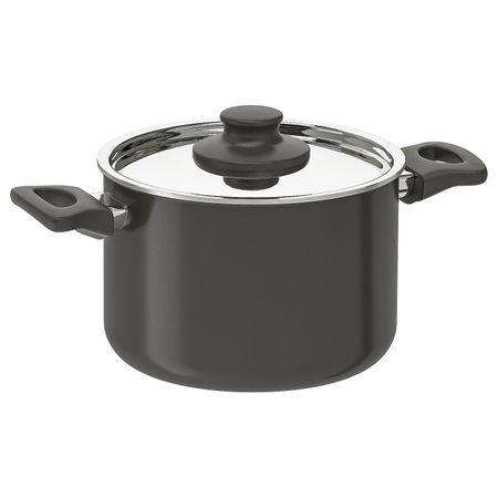 Кастрюля с крышкой, серый 3 л IKEA ШЭНКА 103.734.76