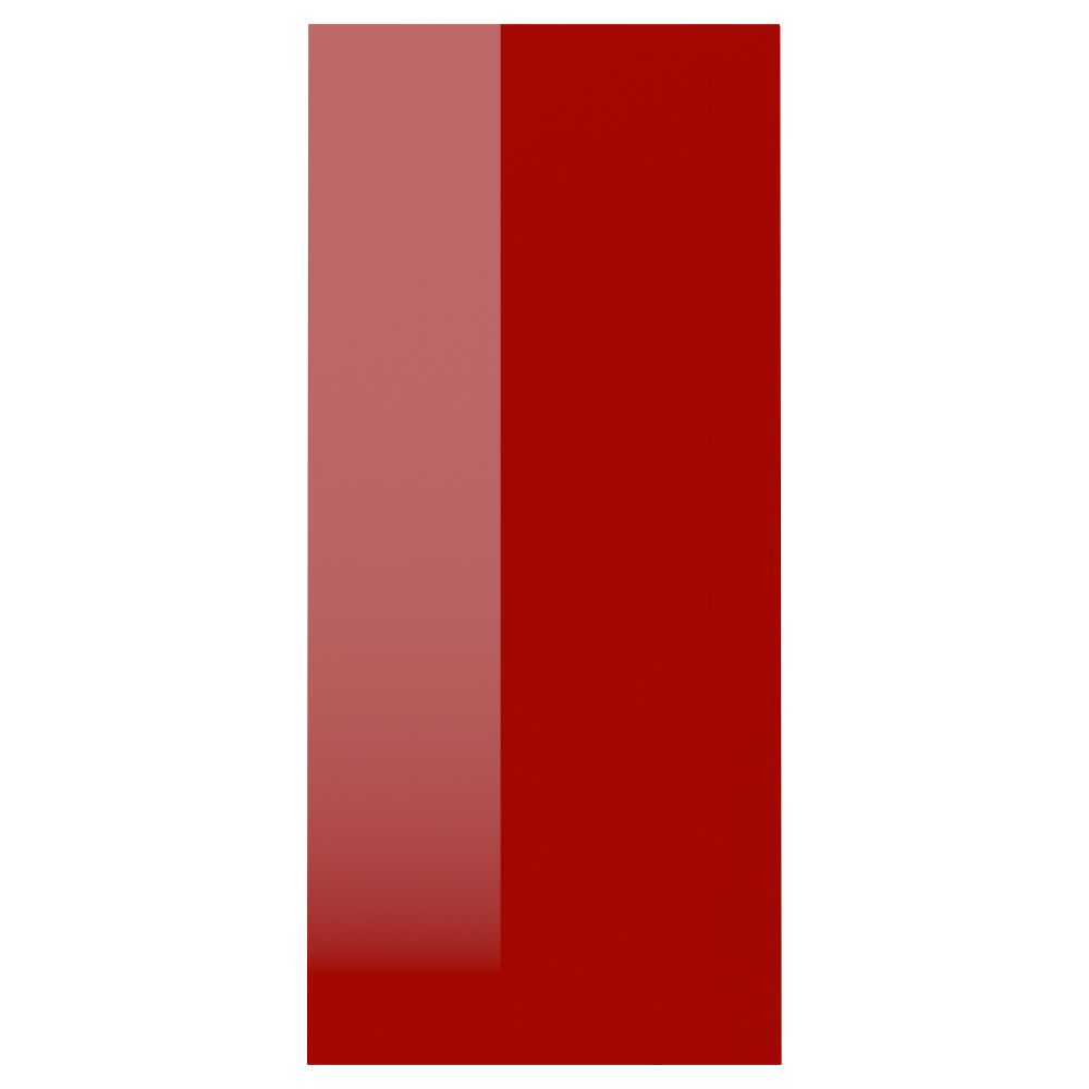 Накладная панель РИНГУЛЬТ, глянцевый красный - схема-чертеж с размерами