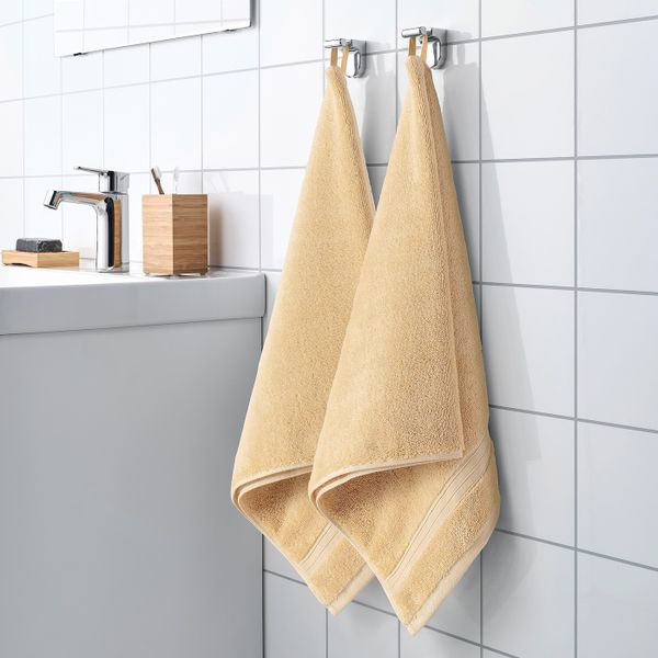 Полотенце, коричневый 50x100 см IKEA HOPOT ХОПОТ 004.985.56 - фото 2
