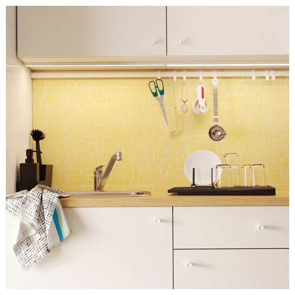 Настенная панель, двусторонний под белый мрамор, с рисунком 119.6x55 см IKEA ЛИЗЕКИЛЬ 503.971.64 - фото 6