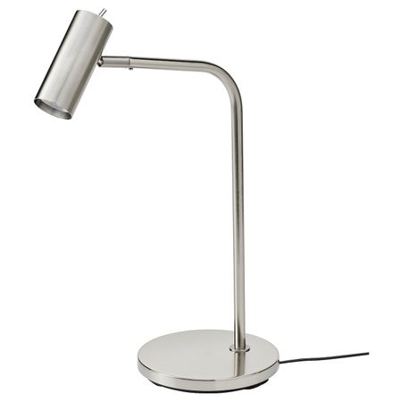Лампа рабочая, никелированный 54 см IKEA VIRRMO ВИРРМО 004.713.64