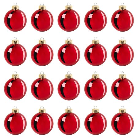 Украшение, шар, стекло красный 6 см IKEA VINTER 2021 ВИНТЕР 2021 704.985.72